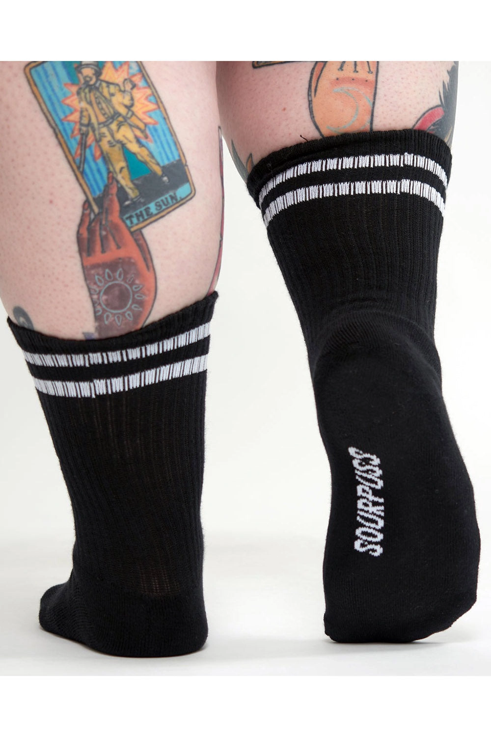 Web Embroidered Athlethic Socks