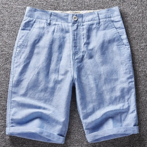 West Louis™ Summer Linen Style Shorts