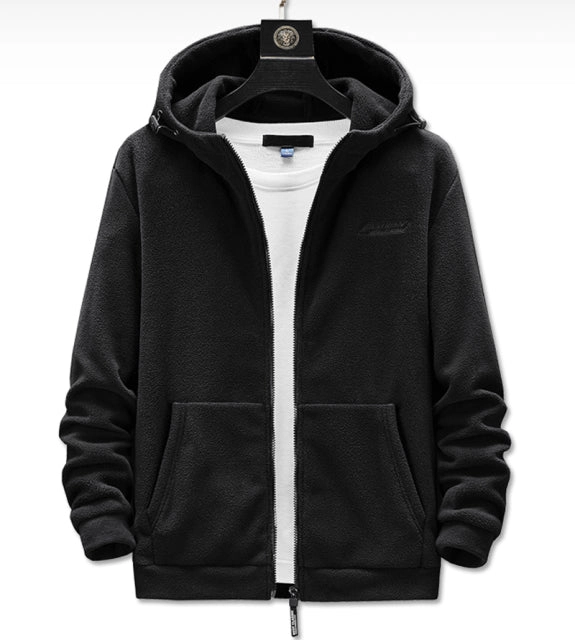 West Louis™ Warm Fleece Casual Sweatshirt Jacket