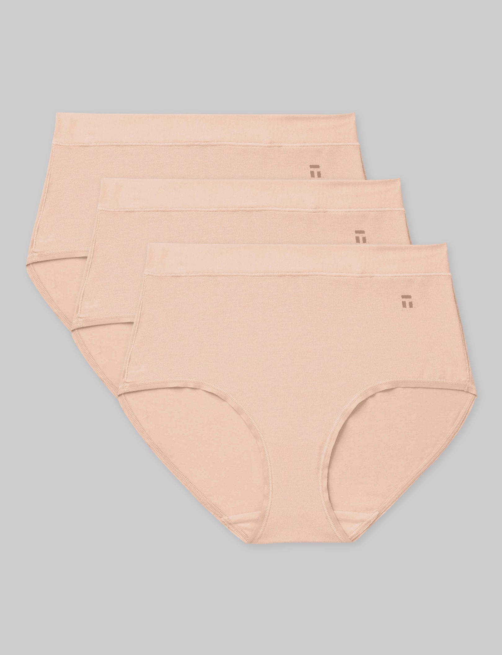 Women's Cool Cotton High Rise Brief (3-Pack)