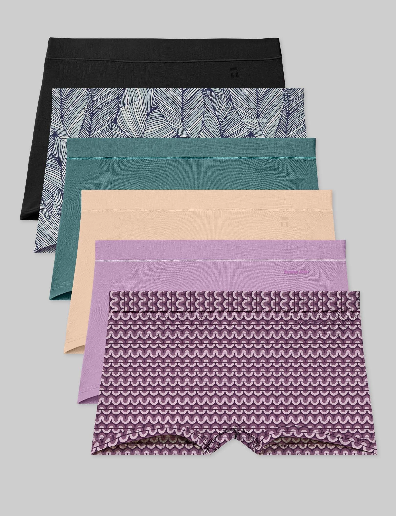 Women's Second Skin Boyshort (6-Pack)
