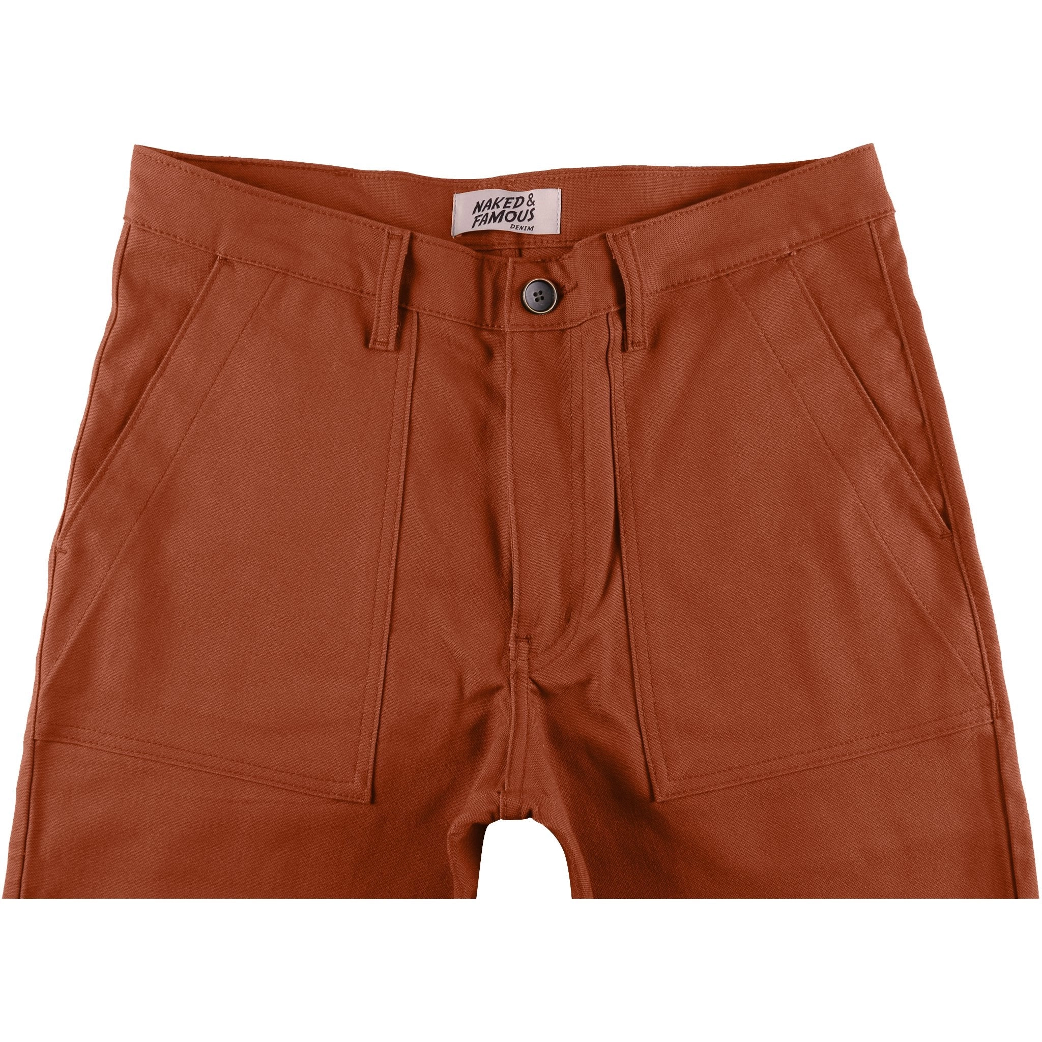 Work Pant -  Brick Canvas
