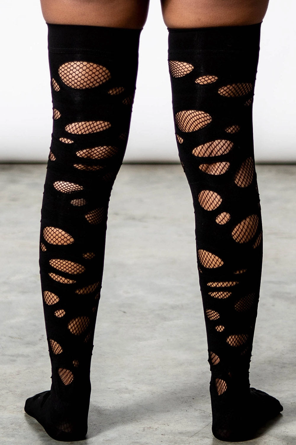 Wretched Soul Distress Socks [Black]